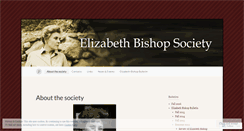 Desktop Screenshot of elizabethbishopsociety.org